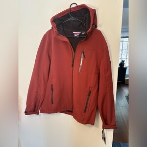 Reebok Men's Deep Red Performance Jacket